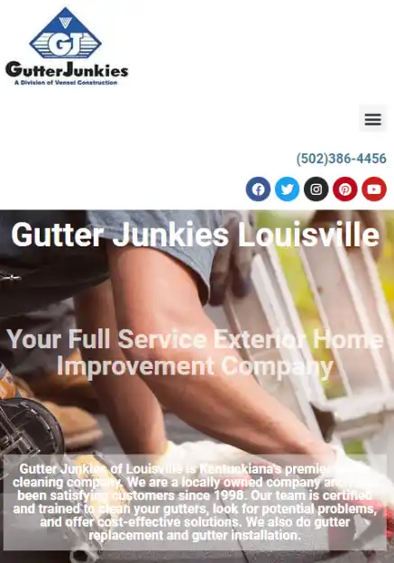 Gutter Junkies website