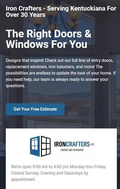 Iron Crafters Website